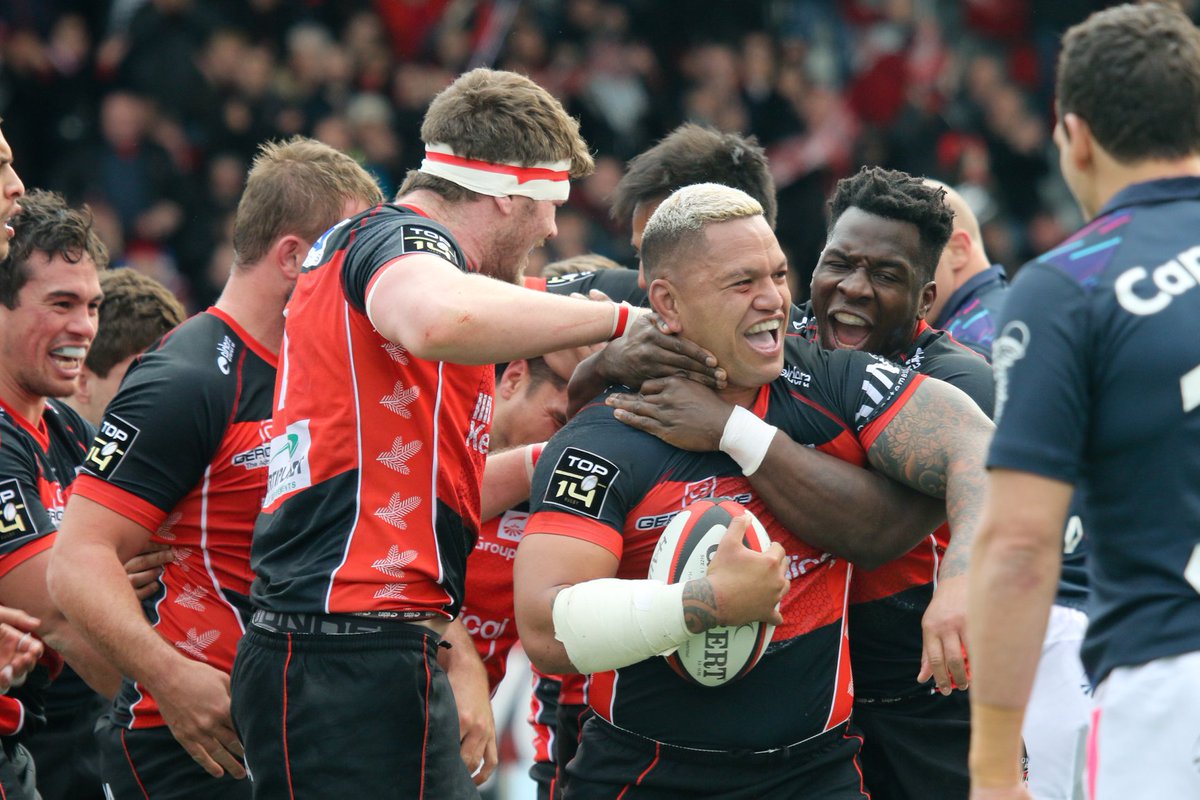 OyonnaxRugby's tweet photo. 📷Les images de la victoire des #Oyomen face au @SFParisRugby #TeamUSO #USOSFP #J19 #TOP14
https://t.co/vpoGO5LURX https://t.co/HJQJAOtCkS