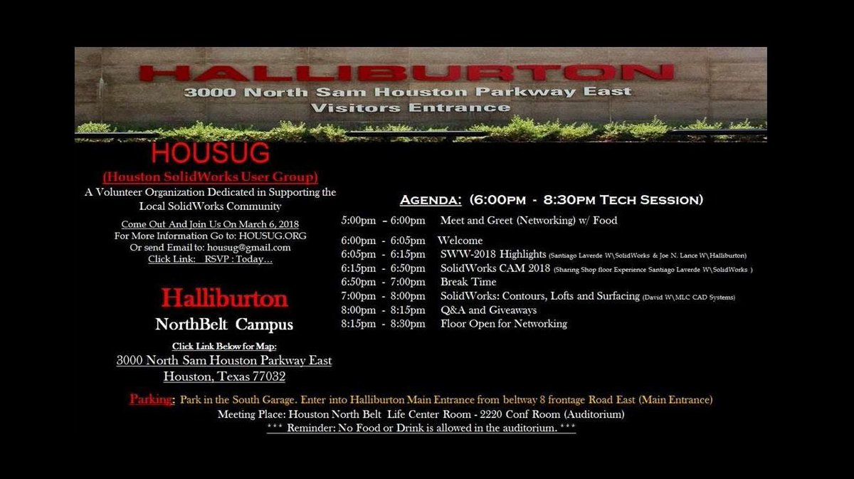 Join us tonight as HOUSUG Kicks off First user group meeting for 2018... looking for tips and tricks and the best networking in town and food? Join us tonight!!! <a href="/SWUGN/">SWUGN</a> <a href="/santifaz69/">Santiago Laverde</a>