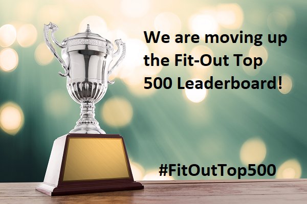 fisorg's tweet photo. Congratulations to one of the top movers on the latest #FitOutTop500 Leaderboard - @MethodLtd has jumped up 84 places! 🙌
Find the full ranking from @SustMemeTop500 here: https://t.co/v93NLWv9M5 https://t.co/ha1N5H4W6c