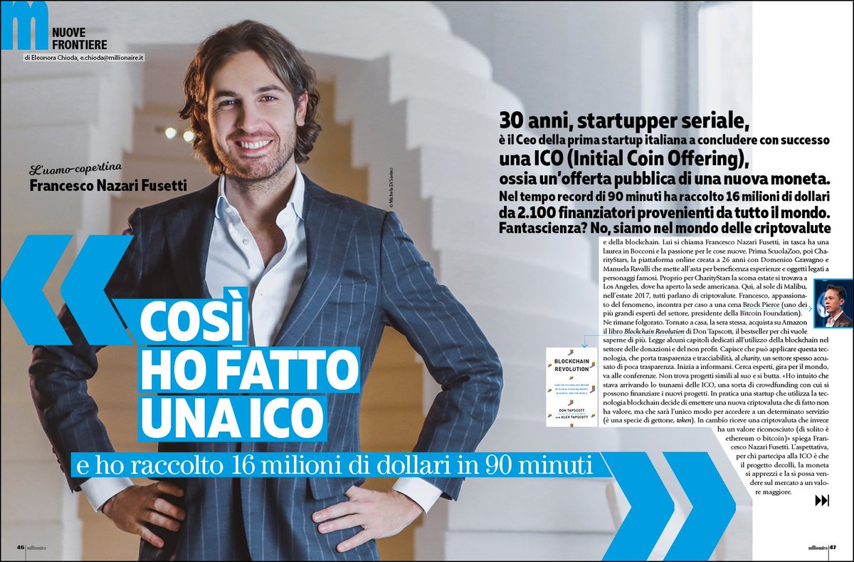SonoLaChioda's tweet image. Così ho fatto una #ICO e raccolto 16 milioni di dollari in 90 minuti: vi spiego come si fa #FrancescoNazariFusetti #Aidcoin #blockchain #ethereum #bitcoin