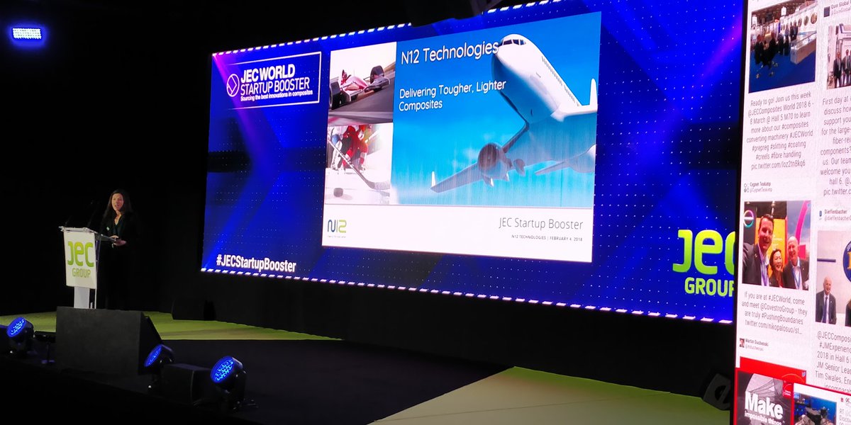 ConnectorsHQ's tweet photo. .@N12Technologies now on stage! #JECWorld #JECStartUpBooster https://t.co/sLJjXCQNZz