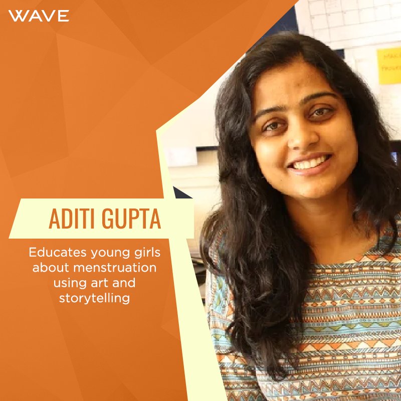 The_WaveGroup's tweet photo. Listed in @forbes_india #30Under30, @AditiGP is a @wef Global Shaper who innovates to spread #awareness about menstruation in #India! #ACHIEVERS #WomenEmpowerment #WaveOfInspiration #womenentrepreneurs #30underthirty #ForbesIndiaWPower https://t.co/IKyONxZKej