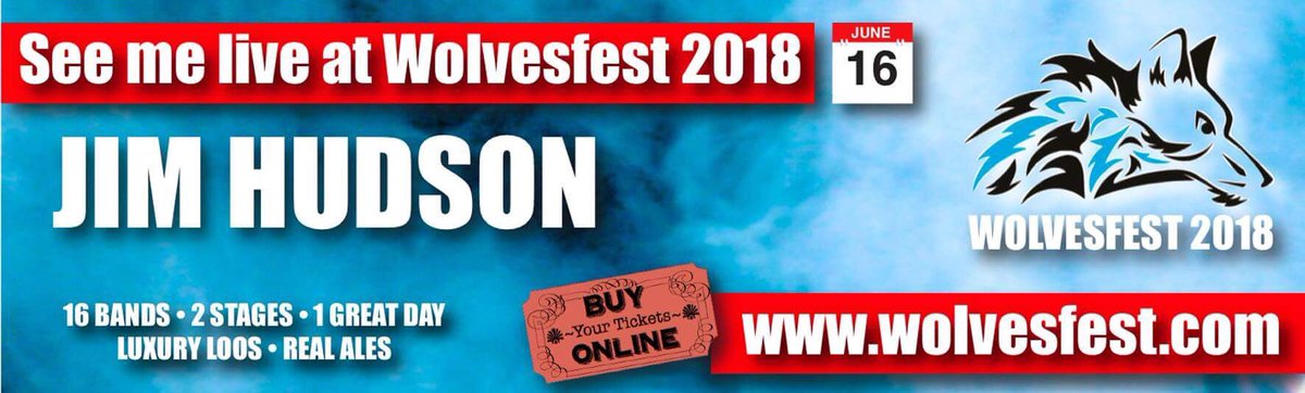 jimhudsonmusic's tweet photo. #wolvesfest https://t.co/KJ8H1mhd7y