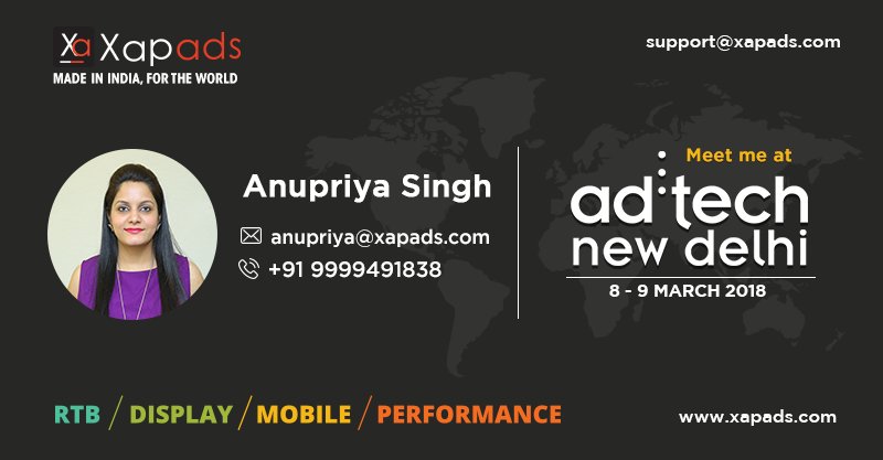 anupriyasingh20's tweet photo. Lets Connect @adtechIndia https://t.co/WvT23rncvR