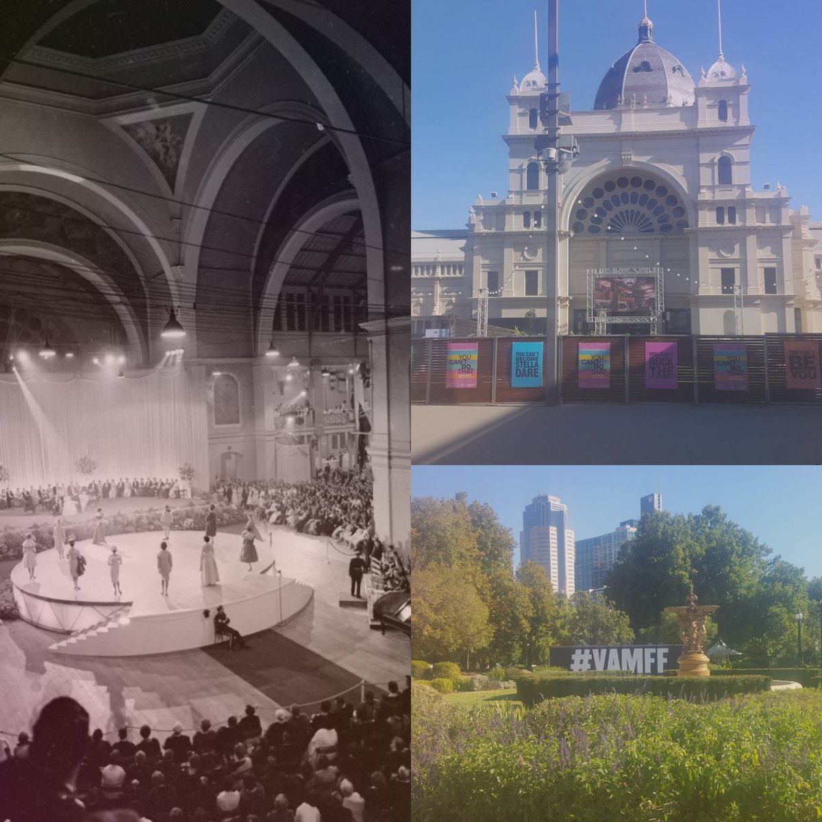 michellesmuses's tweet photo. From #vamff today to the wool board in 1959 the #royalexhibitionbuilding has always played host to #australianfashion #youcantdothat #carltongardens #alwaysinstyle #thousandsofstories @museumsvictoria https://t.co/BjSD28MEC0 https://t.co/yiLQi6JxbB