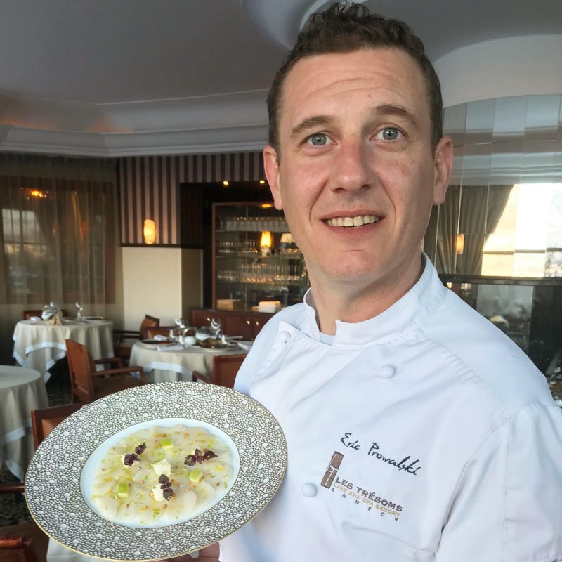 Le Chef Eric Prowalski vous invite à découvrir cette délicieuse association au restaurant gastronomique La Rotonde à Annecy #menuclub   #chef  #suggestion #gastronomie #restaurant #ericprowalski #les20ansdestresoms blog.lestresoms.com/2018/03/06/sur…