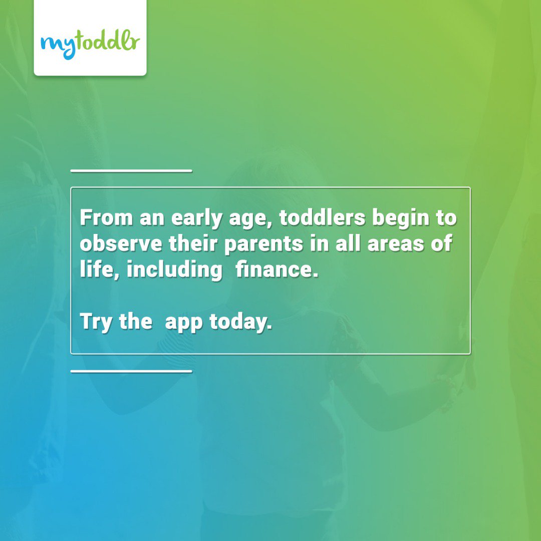 mytoddlr's tweet photo. From an early age, toddlers begin to observe their parents in all areas of life, including finance. Make sure they’re observing the right things. #MoneyHabits #mytoddlr #toddlers #toddlercare #parenthood #parenting #parentingtips #parents #parenttips #preschool #childcare https://t.co/eD0S8DKL43