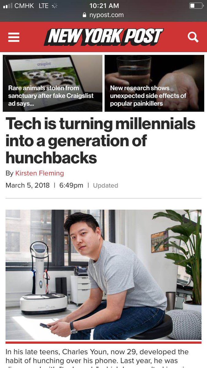 Mandaus's tweet image. Keep your keyboard at the front edge of your desk!