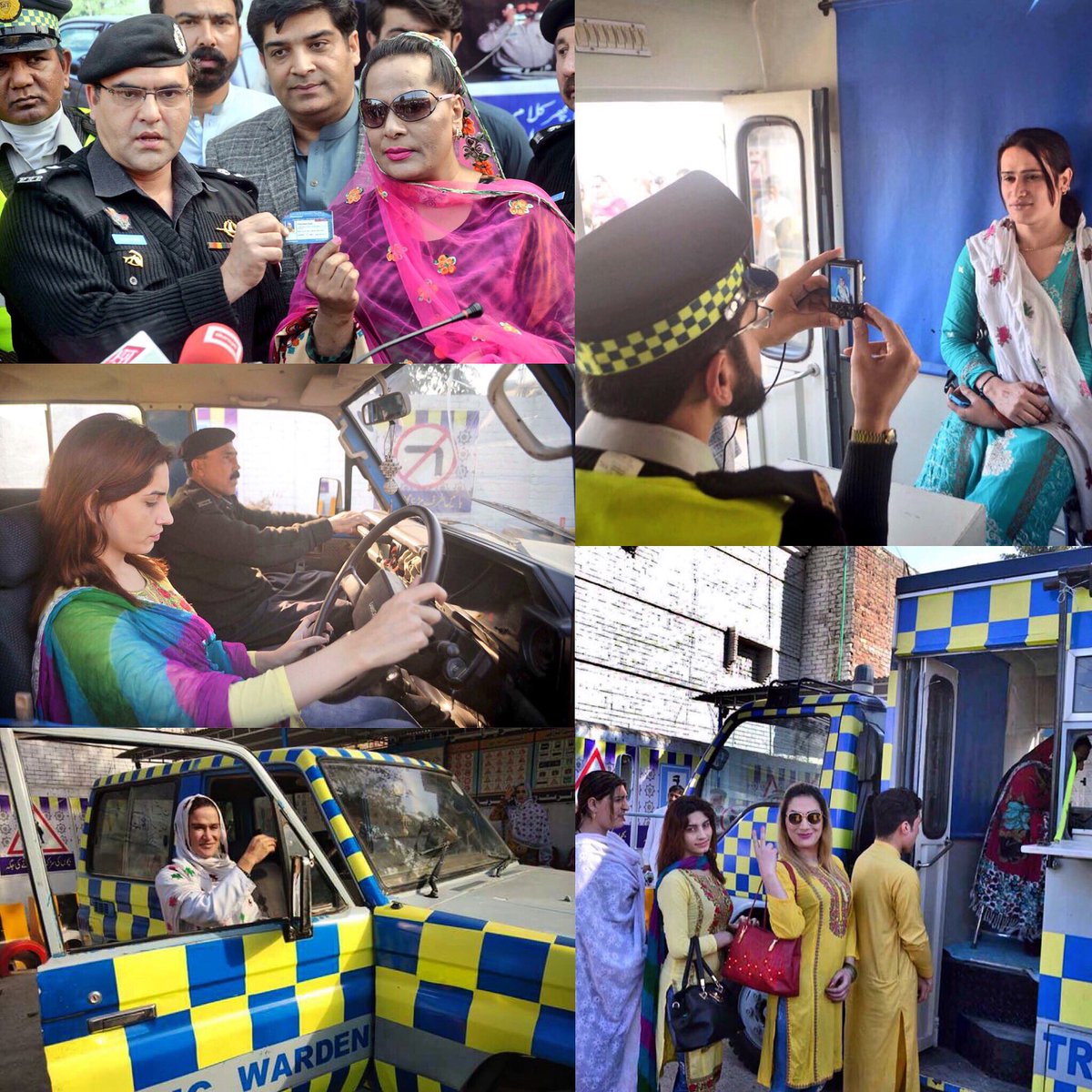 _KPUpdates's tweet photo. Empowering &amp; mainstreaming Transgenders in society :: 1st time in Pakistan's history, 15 transgenders get Driving Licenses, in total 300 have applied; Special driving classes being arranged!

@KP_Police1, 1st Police Department in #Pakistan to have taken revolutionary initiative! https://t.co/wXYkyQRO9Z