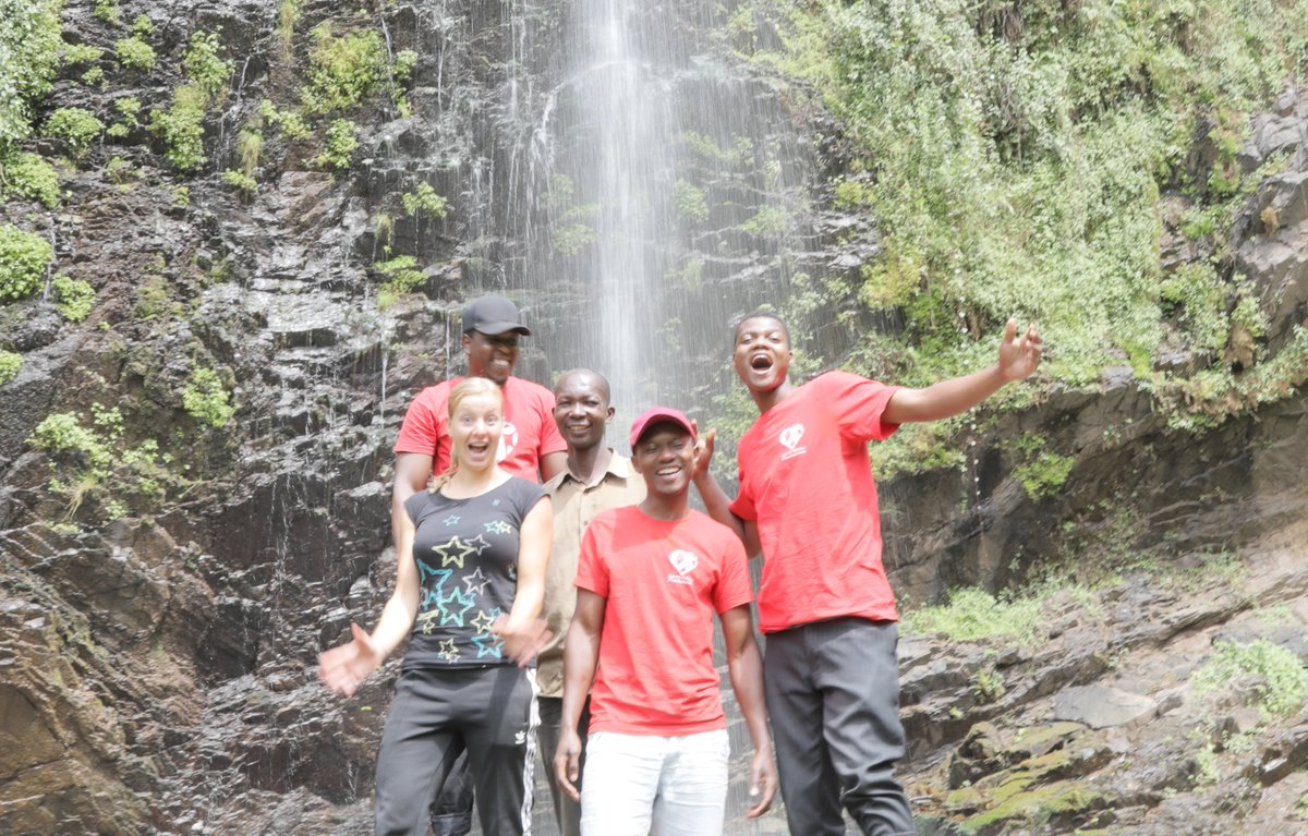 safechildrenfdn's tweet photo. We had a great #TeamBuilding weekend #trekking to Walwanyi falls, Bududa. Great thanks to Zaale Homestay &amp; Peter the great tour guide. #VolunteerBenefits https://t.co/5HhJ5KtYJg