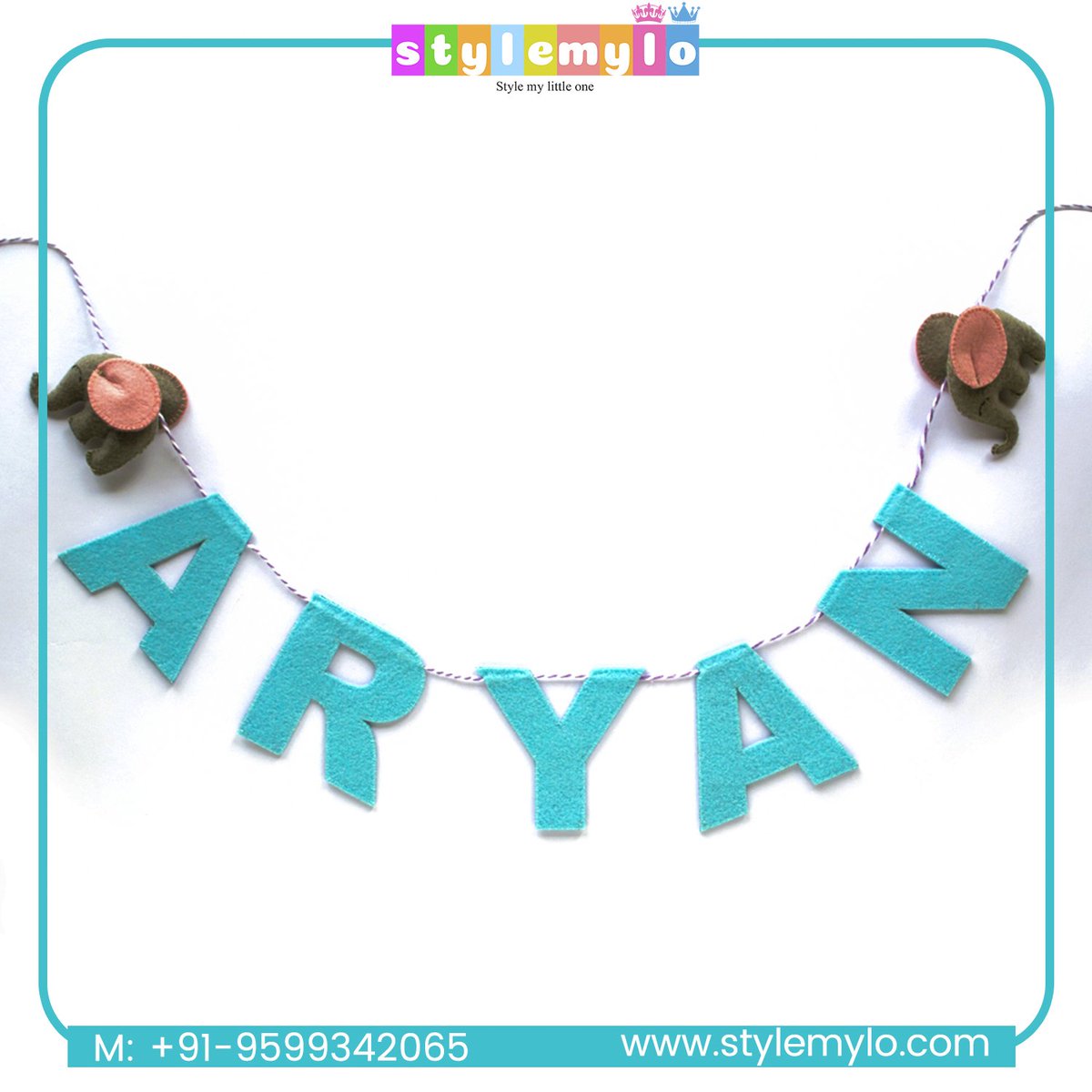 stylemylo's tweet photo. Presenting to you an all new range of Personalised Name Buntings and Room Decor options by Stylemylo!

Buy yourself a personalised bunting or gift one to your loved ones,TODAY!
To know more, visit: 
https://t.co/SuubIAGbqx

#stylemylo #onlineshoppingforkids #babyboys #babygirls https://t.co/c5UrzM7GmO