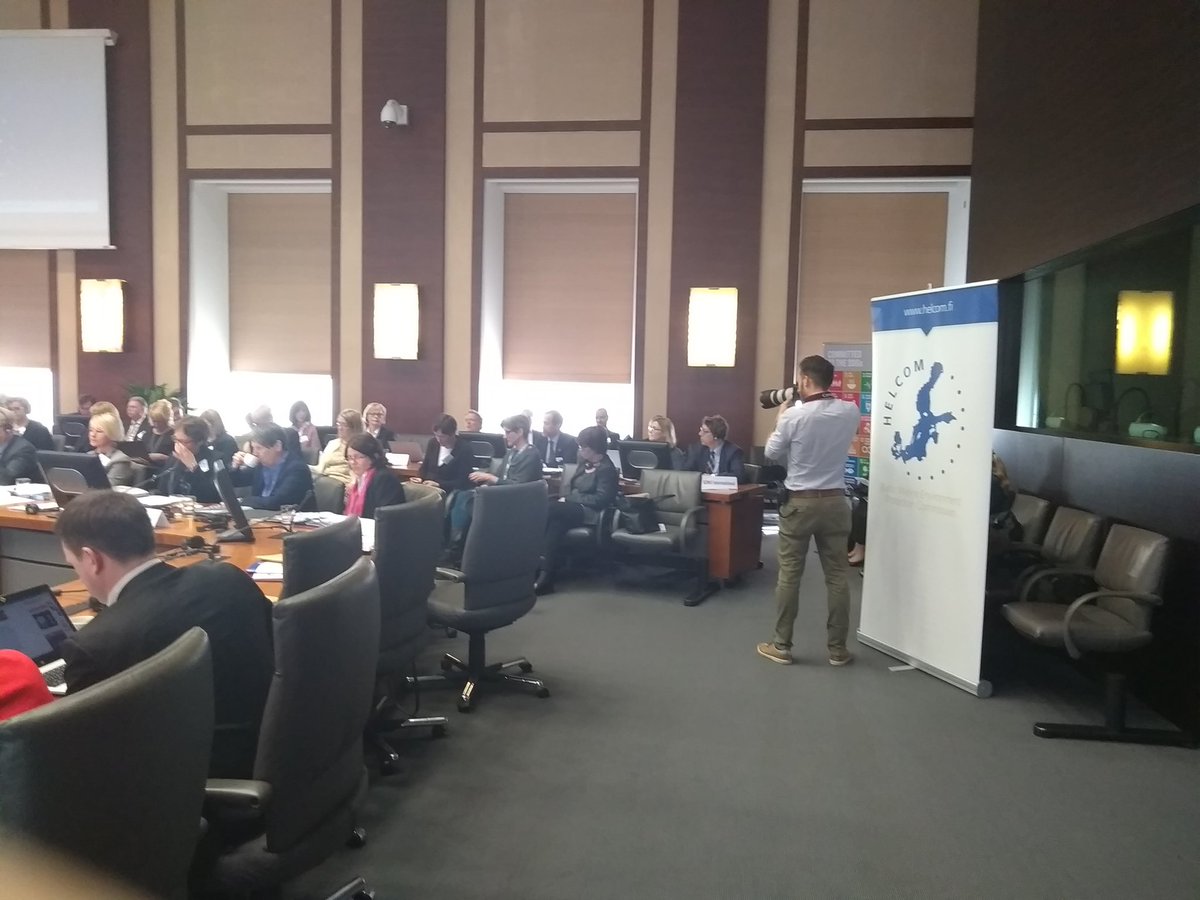 Sharing our message at #HELCOM2018 - Municipalities are key actors  especially when they are active at the nexus of science, business, entrepreneurs, innovation, solutions and more, with @KIMOInt   <a href="/HELCOMInfo/">HELCOM - the Helsinki Commission</a>