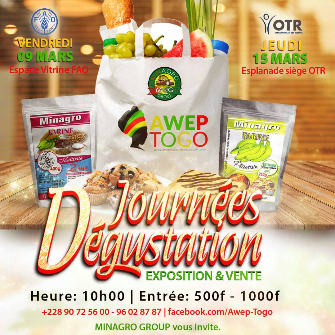 228FJ's tweet photo. Les journées 🍝🍚🍗 #aweptogo c'est 😍
#SoyFull by #AhoeProducts
#Liora by #GenialWok
Farines de #Minagro
Plaquettes de #ChocoTogo
Et d'autres produits #agro #alim #bio #madeintogo by #women
#tginfo #Team228

Contacts
(+228)90725600/98887818
Page event
https://t.co/yATg3e9PFs https://t.co/keFxkTsgYe