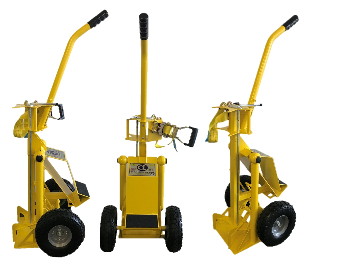 CylinderLifter's tweet photo. The Cylinder Lifter has been specifically designed to ease the difficulty of changing gas cylinder bottles from their mounting platform. Designed by a welder for welders #CylinderLifter #Welding #Welder #Welders #WelderNation #WelderLife #Safety #SafetyFirst #PPE https://t.co/z3O8gKaYUG