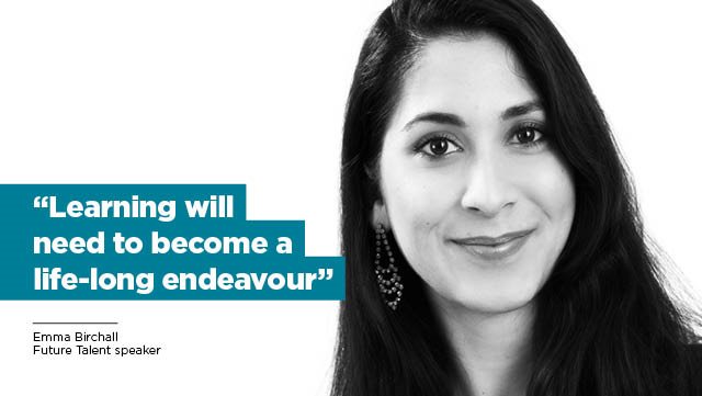FutureTalentGrp's tweet photo. With life expectancy now reaching 100 across the world, what does this mean for life and work. #ChangeboardFT speaker @EmmaBirchall27 discusses how we'll need to re-think the three stage life https://t.co/VsKUVQmK9i https://t.co/lRvFS4f5w5