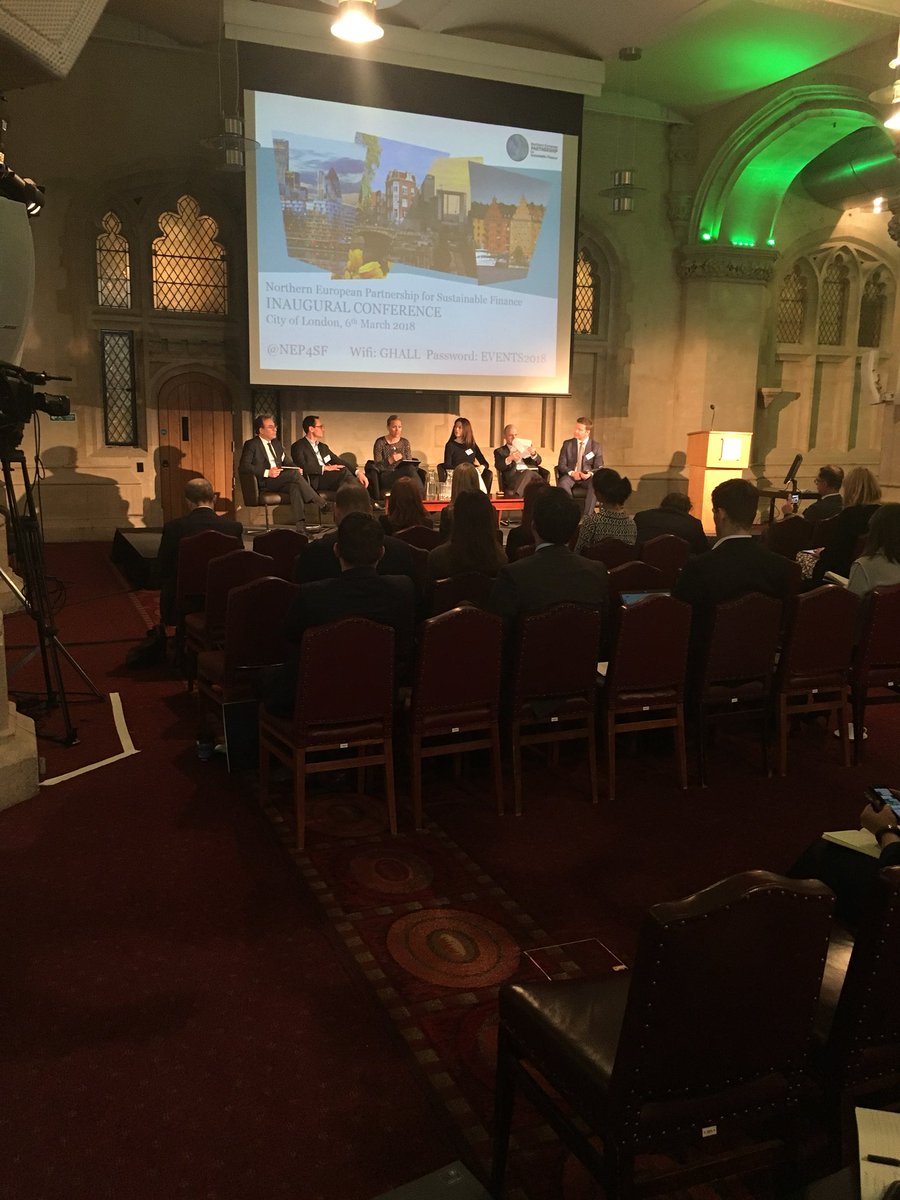 lucadelore's tweet photo. “Actual capital deployment aligned with SDGs is not happening fast enough. Innovation and fintech can help...” says @CeciliaRepinski. Great day here in London @NEP4SF #sustainablefinance https://t.co/DvBZ9fKn5O