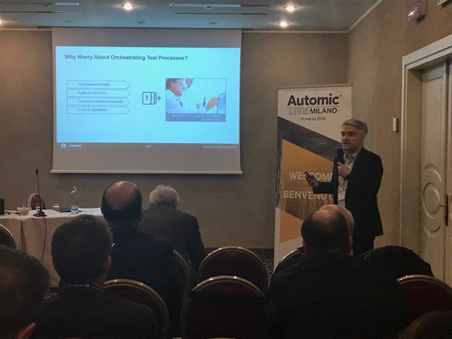 CAAutomation_FR's tweet photo. Empower #digitaltransformation with @CAAutomation_IT. Learn how today at #AutomicLive #Milan #Orchestration https://t.co/gMuaowh9FQ