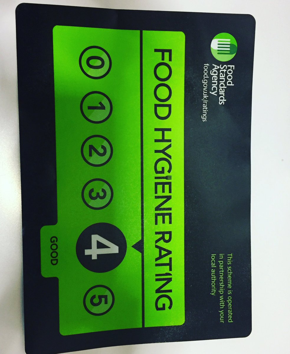 👑Gutted to have missed out on the full 5 🤨 we still do 5* food we just forgot some paperwork 🤭