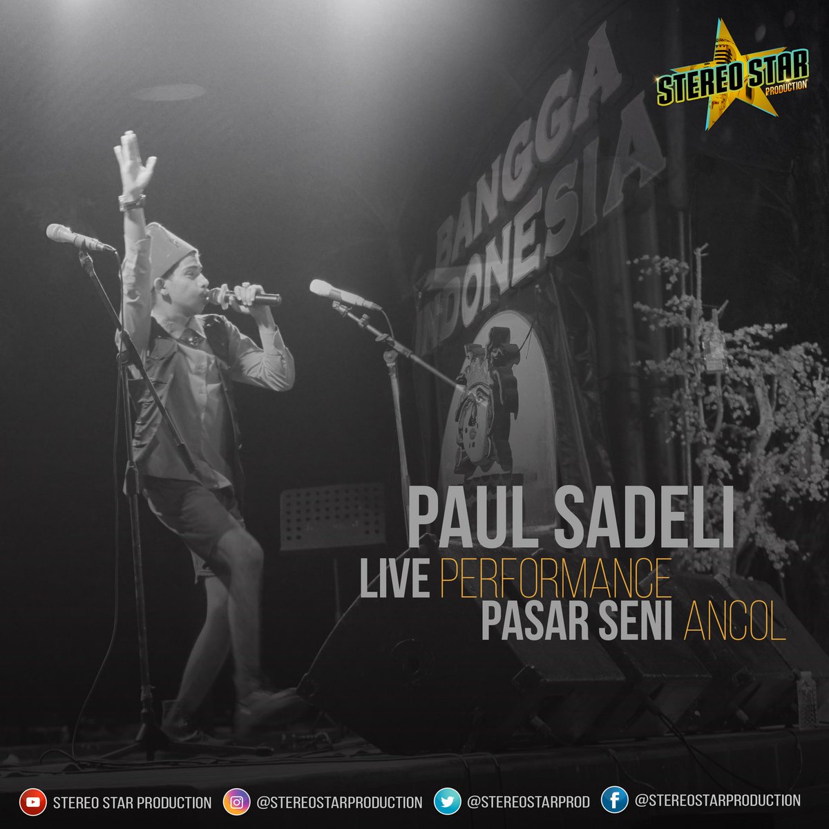 Yiiihaaaaaa Pasar Seni Ancol digoyang dan tertawa bersama <a href="/paulsadeli/">paulsadeli</a> dengan single perdananya “Aku Tak Sudi” 
Next siap2 ya kota Tangerang digoyang bareng sama kk yg satu ini

#stereostarproduction