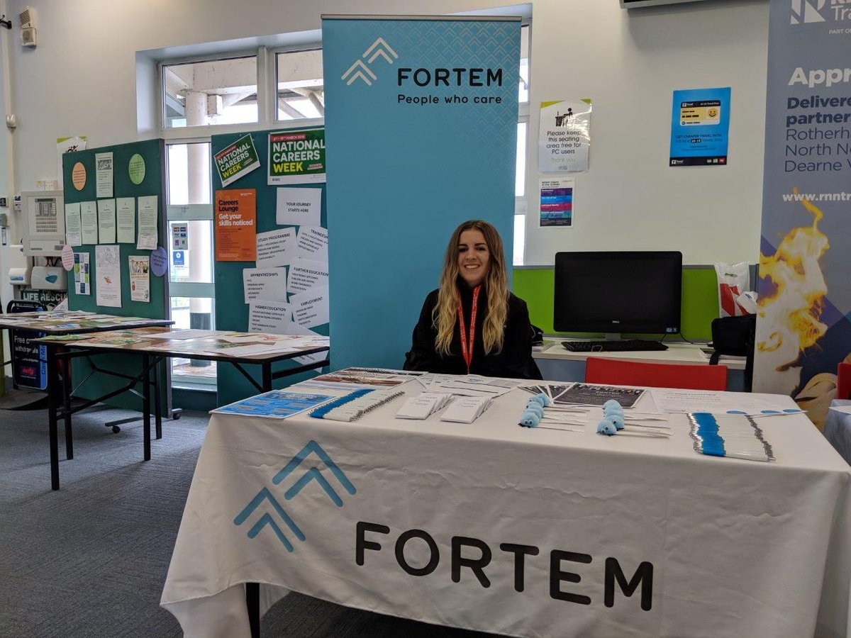FortemSolutions's tweet photo. We're at @DVCollege today to  to meet potential new apprentices as part of #NAW2018 https://t.co/hE0BBA4dog https://t.co/DXwn1dirla