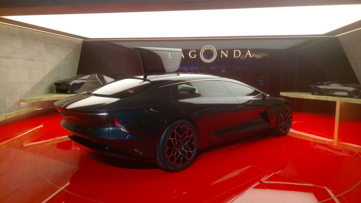 devos_alain's tweet image. #GIMSSwiss2018. Lagonda-concept, oh my god. @Autowereld_be