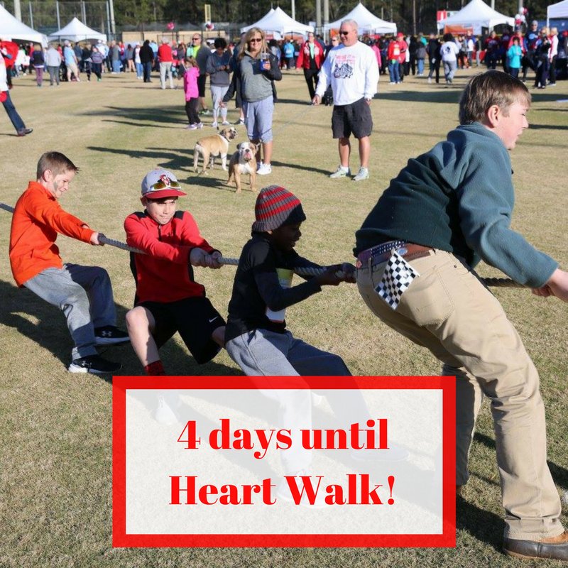 AmericanHeartSC's tweet photo. 4 days until #CSRAHeartWalk! We are so excited! #LifeisWhy #AugustaHealthisHow @AUG_University https://t.co/lSovwL3QKG