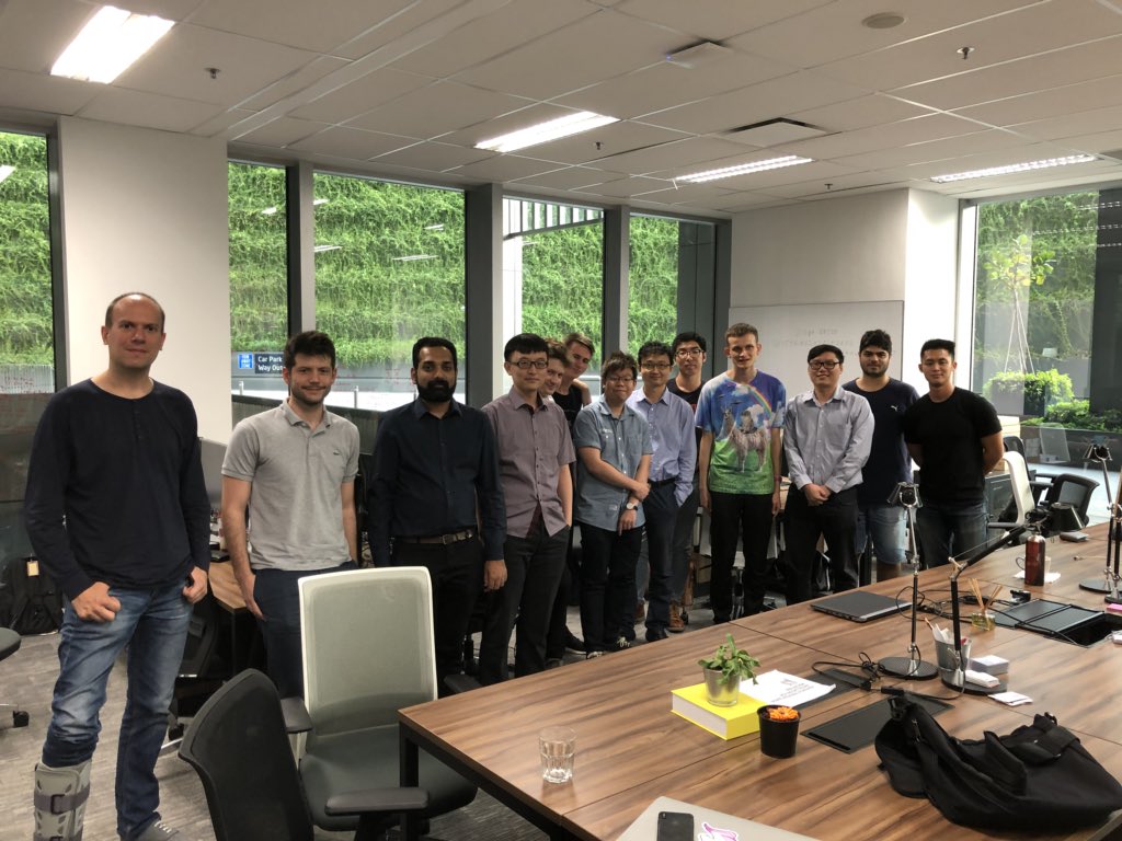xinshudong's tweet photo. Great discussions with @vitalikbuterin and team on challenges &amp; solutions around sharding, sharding-friendly smart contracts, and storage. https://t.co/EBwerCy1GW