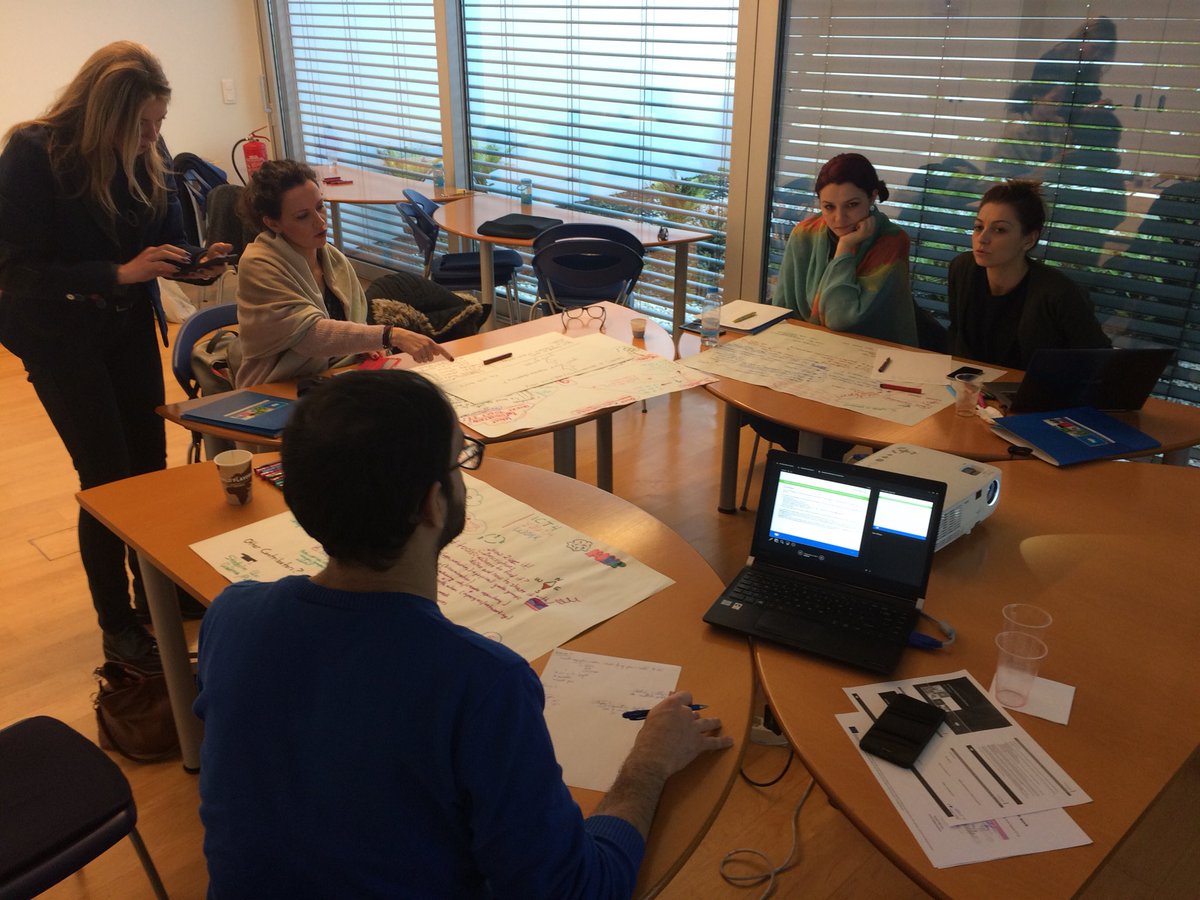 Myrsini_G's tweet photo. 3rd transnational meeting in Porto #ict4youthwork @ict4youthwork #obrigado https://t.co/KR2tqgDERK