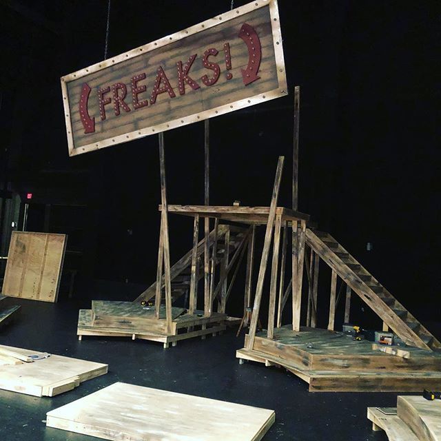 BlakeTheater's tweet photo. Getting the “Freaks” back together one more time! #bhs5742 #bhssideshow #blaketheater #howardwblakeschoolofthearts #flthespians https://t.co/ZFYGx4mbOP https://t.co/oxcOa6zES0