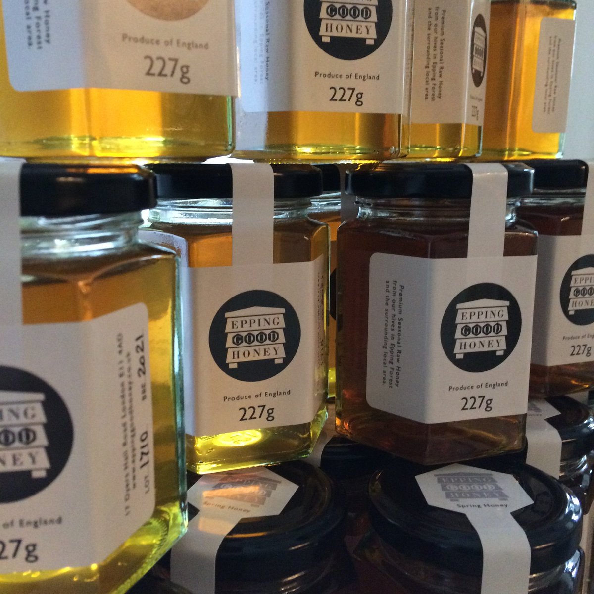 EppingGoodHoney's tweet photo. GOOD MORNING TODAY ! // Total restock of freshly delivered #spring and #summer small batch raw honey just landed @todaybread // Open Daily from 8am for all your bread + honey needs 🧡🍞🐝 //#todaybread #centralparade #hoestreet #walthamstow #e17 #EppingForest #eppinggoodhoney https://t.co/jGqkVD8yPz