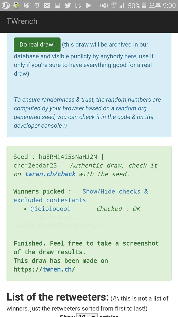 축하드립니다. @ioioiooooi 님
디엠부탁드립니다.
참여해주신 모든분들 감사합니다.