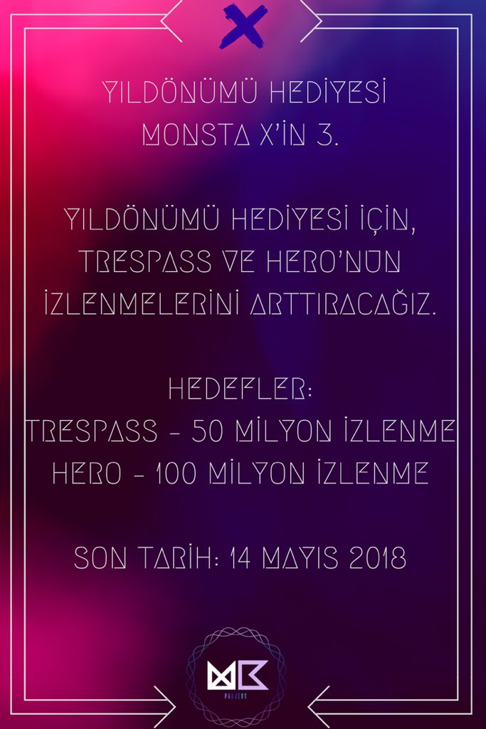 MonstaXTurkey's tweet photo. {#MXMBProject} #Protocol_Monbebe Başladı! Bu, Monsta X ve Monbebelerin başarı yılı olacak.
Code Mavi – Major / Çok Önemli
Code Pembe - Minor/ Önemli
Code Yeşil - Normal/ Az önemli
#MONSTA_X #WeAreMXMB #MONBEBE https://t.co/wxMByD5bvg