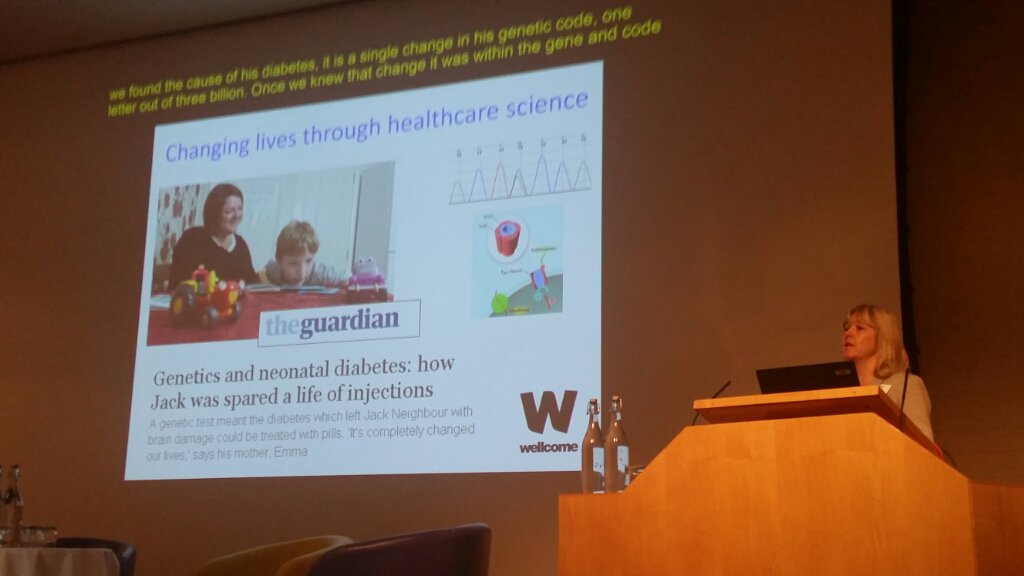 WeHCScientists's tweet image. Everything starts with a patient - @EllardSian reminds the audience at #PITF18