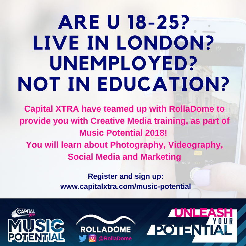 RollaDome's tweet photo. Here at RollaDome we are dedicated to helping young people improve their life skills, discipline and motivation. Now we offer an opportunity to build a career in Video, Photography and Social Media in the music industry. Find Out more @MusicPotential https://t.co/kJcPrHfK1F https://t.co/gRnTOXumTi
