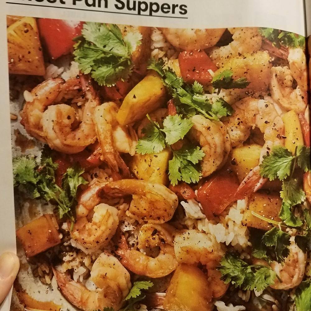 inmypjscreation's tweet photo. IT'S TASTY TUESDAY!!!

This Sheet Pan Hawaiin Shrimp recipe looks so YUMMY!

Bonus, you only dirty a sheet pan &amp; it's healthy!

Share your favorite healthy recipies!

#inmypjscreations
#tastytuesday #food   
#healthyeating https://t.co/YauXa8cKkC