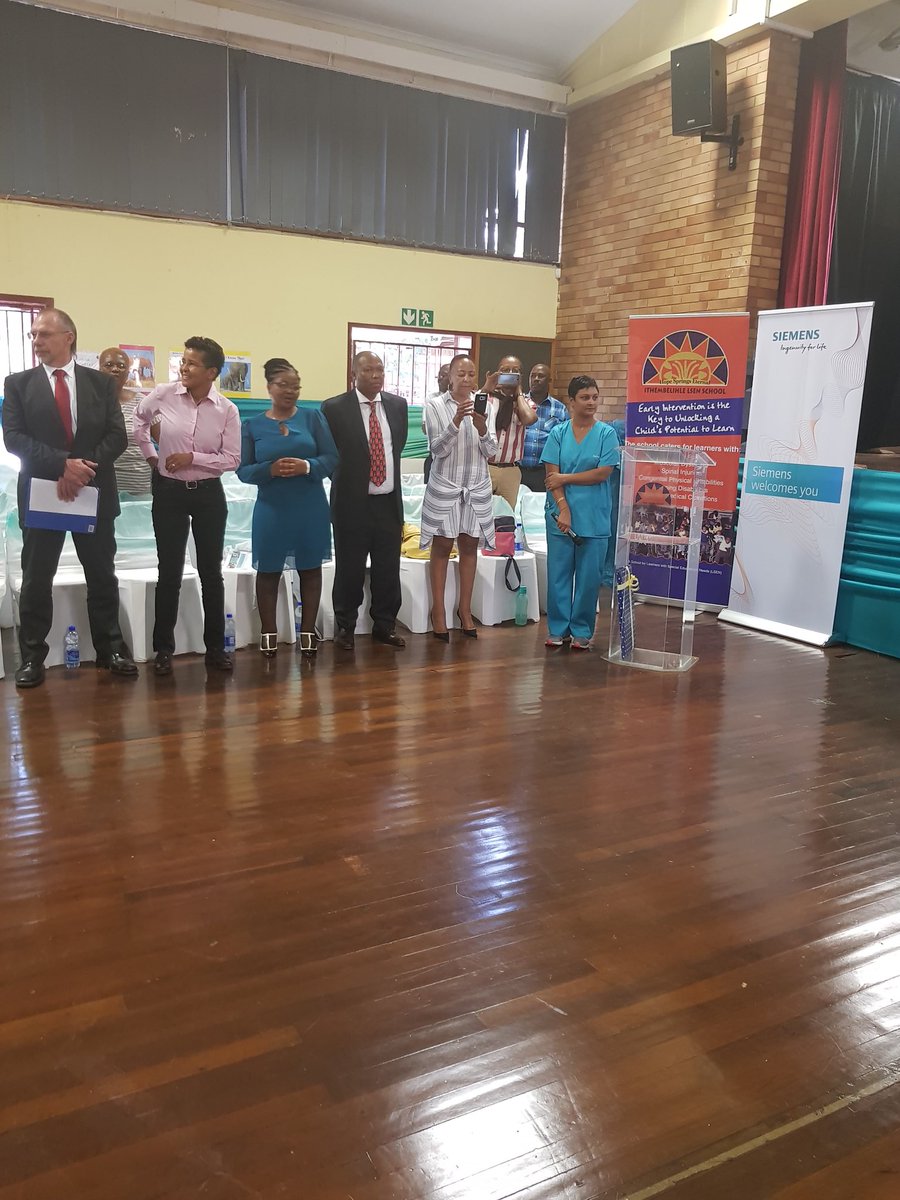 SiemensAfrica's tweet photo. Our Executive Director, @RNkuhlu says, "we collaborate with our local communities to contribute to genuine, sustainable social upliftment." https://t.co/j8nxohqWWi
