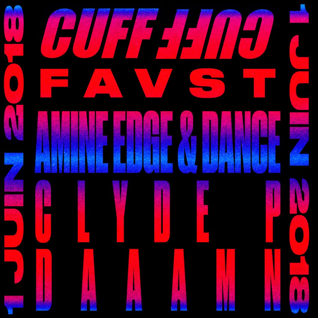 VENDREDI 1 JUIN / FAUST [PARIS] ☔️

Tickets: ypl.me/6Cz ‼️