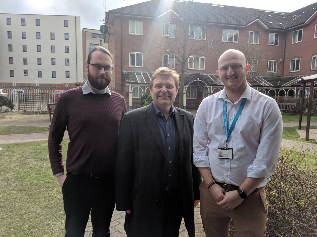 Great to host @CllrJohnCotton for a visit to our Homeless Service this morning. Thank you for taking an interest in raising the profile of homelessness in our city. @tridentgrp #homeless #bethedifference #endhomelessnesstogether