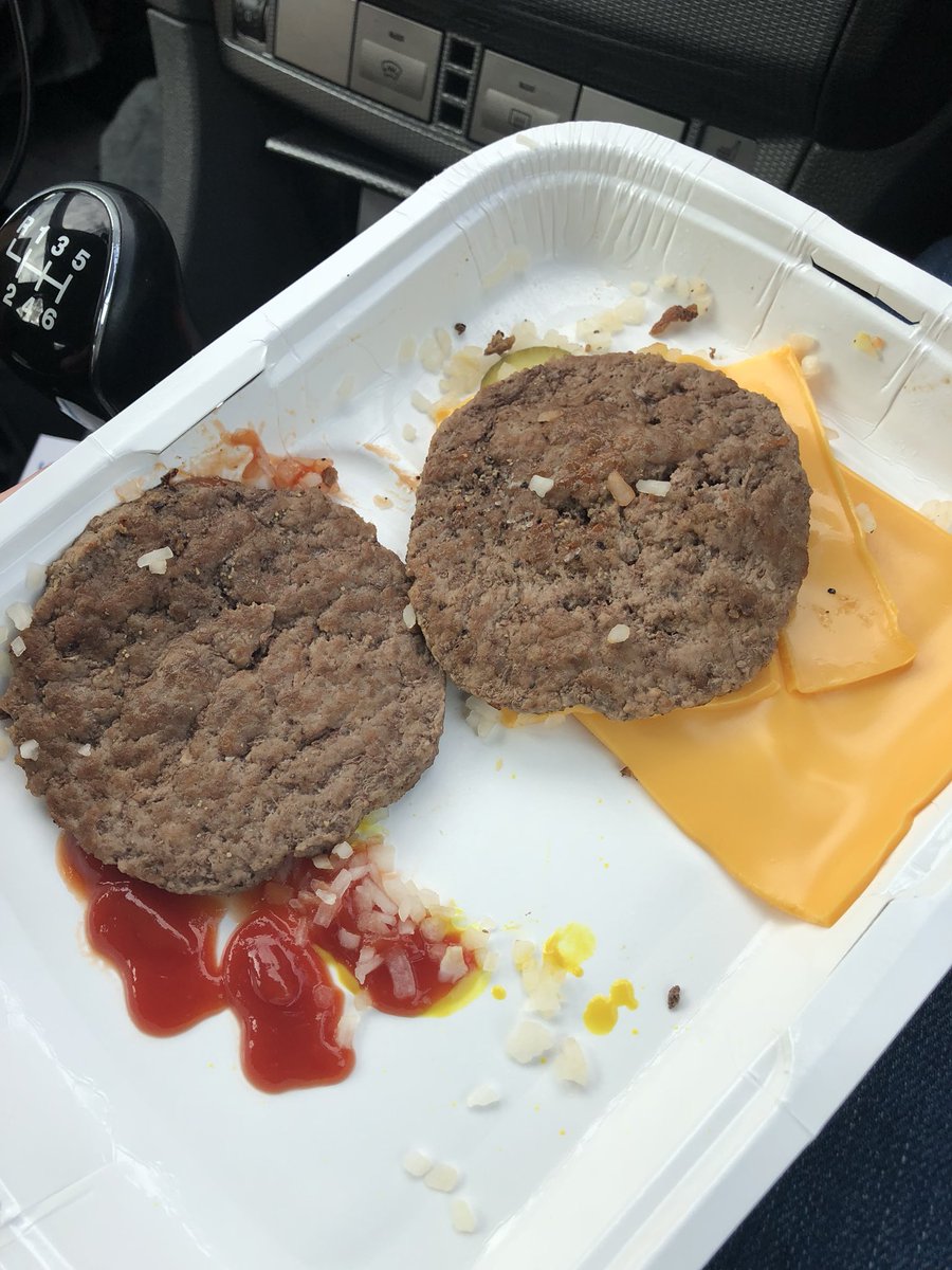 CharlieRenfrew's tweet photo. Thanks @McDonalds for ruining my day. I’m allergic not blind...😒 #throwntogether #mcdonaldsfailedme #burgerkingwouldntdothistome https://t.co/0jocPvb9m0