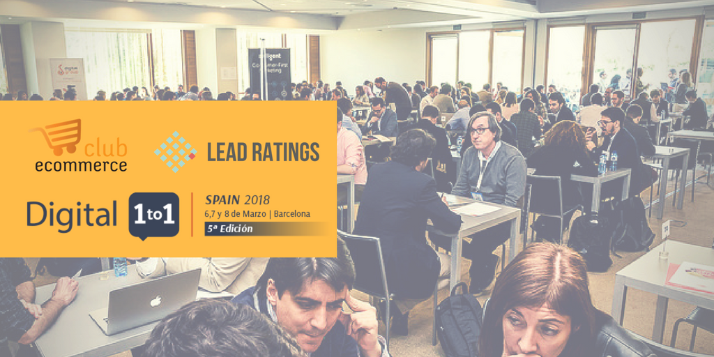 ByRATINGS's tweet photo. Hoy comienza una nueva edición del #Digital1to1 del @Club_Ecommerce 🛒#LeadRatings estará presente por 2º año consecutivo para hablar de #MarketingPredictivo #CLV #Analytics #DataScience #ecommerce #ventas https://t.co/Wc2IjCbQK1