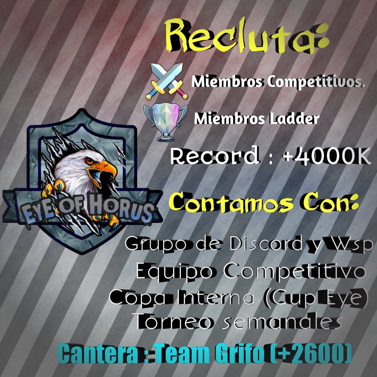 buscaMos gente✌️⚔️✴️