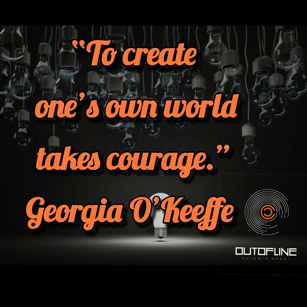 outofline_ent's tweet image. #music Create ur world today,you get to choose if you keep dreaming or you do something about the dream. Choose wisely!! #motivationalquotes