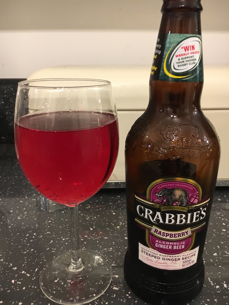A change is as good as a rest? #raspberrygingerbeer #crabbies