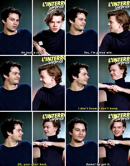 baekrigon's tweet photo. DYLMAS ARE LIKE A COUPLE DURING INTERVIEWS https://t.co/MlsPl0XIXM