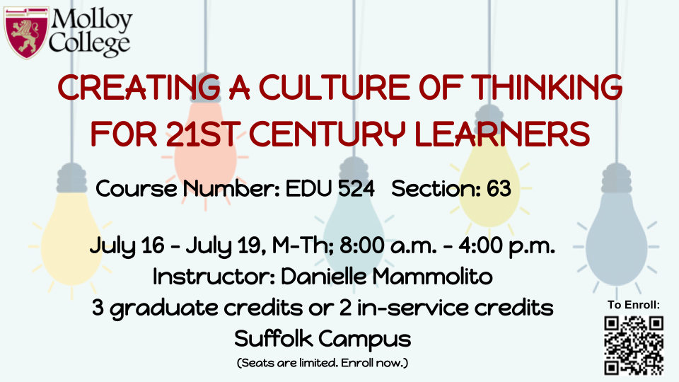 dmammolito's tweet photo. Looking for credits this summer? Join me at Molloy College! https://t.co/nTSgHe3XQz