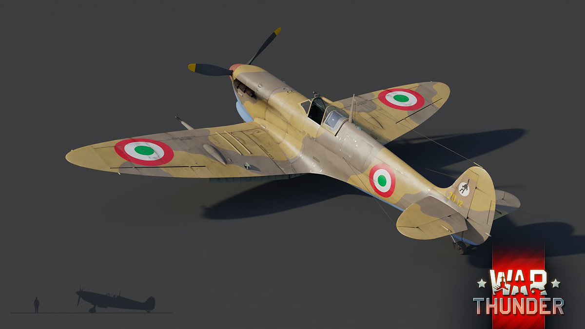 WarThunder's tweet photo. In the upcoming Update 1.77 #AdvancingStorm, we will be updating models of Spitfire Mk.V. As a bonus, two further modifications of the aircraft will become available to all pilots - https://t.co/yj1kDzFX74 https://t.co/p8Fu8LRxVd