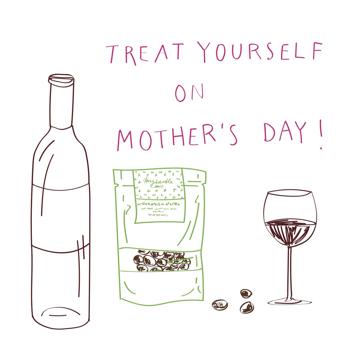 Make sure you've got all you need for Sunday ;)
#mydorable
#chocolate #mummy #happymothersday #treatyourself #wine #wineandchocolate #winepairing #rum #rumchocolate #truffles #mother #happyday

ow.ly/CHEE30irsJF