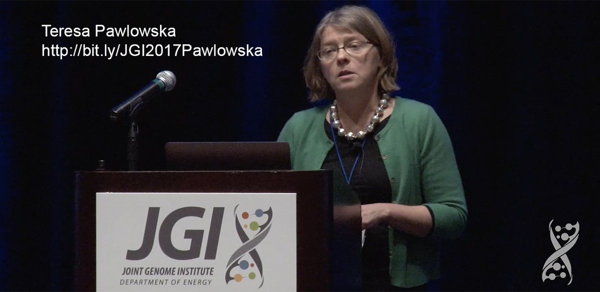 jgi's tweet photo. Getting ready for our #JGI2018 meeting and revisiting Teresa Pawlowska @Cornell #fungi #JGI2017 talk: https://t.co/fkFTvCuYMR #WomensHistoryMonth #WomenInScience #WomenInSTEM https://t.co/Lhwc41lGuv