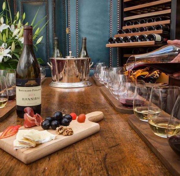 CrownClub_Gsy's tweet photo. Taste your way through our @BouchFinlayson wine in our exclusive wine tasting room. Bouchard are widely acknowledged as among the finest now being produced in the Cape. https://t.co/VVVrQP9TL2 #winetasting #OGH #Guernsey https://t.co/INYxqBi4KF