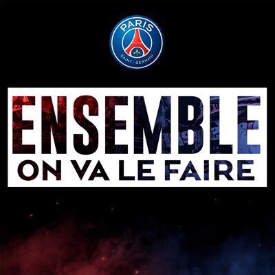 Lloscfoot's tweet photo. @UNFP @PSG_inside Bonne chance au PSG ce soir #PGSREAL #EnsembleOnVaLeFaire @PSG_inside https://t.co/Cx9LTMjdUQ